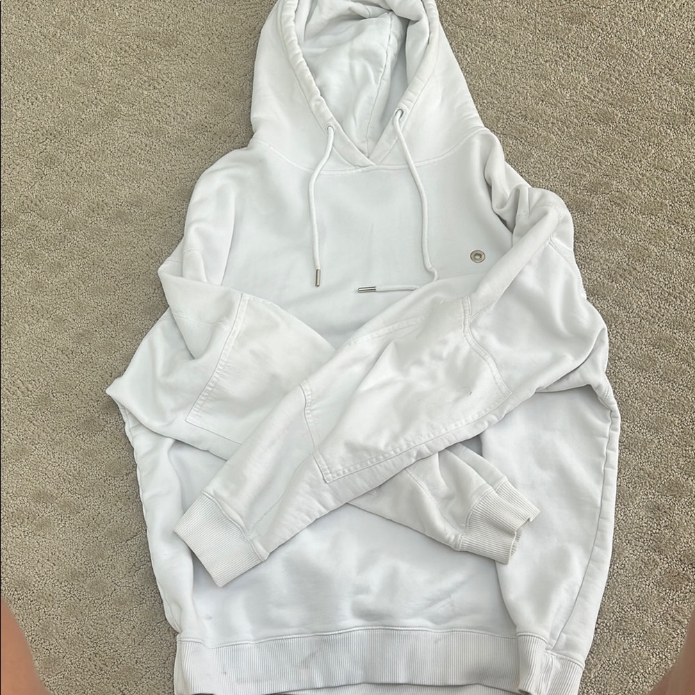 Etudes Studio White Hoodie